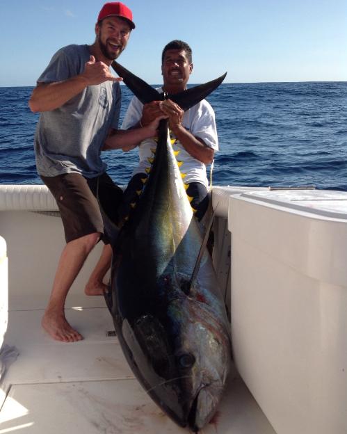 overnight yellowfin Tuna fishing charters with mymarlin